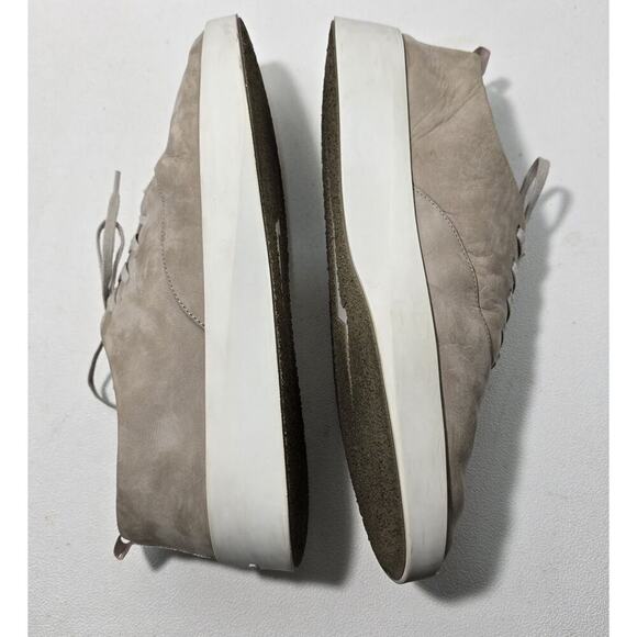 Wolf & Shepherd Cruise Lace-Up Sneaker US 10 EU 43 Light Stone Nubuck Leather - Picture 5 of 10